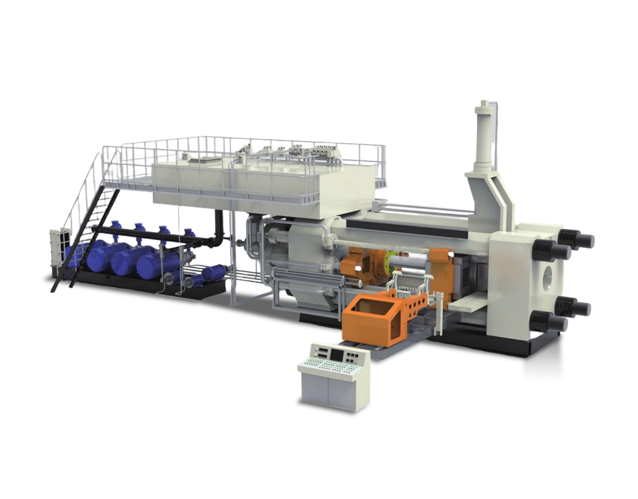 aluminum extrusion machine